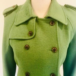 Donna Karen Green Winter Coat
